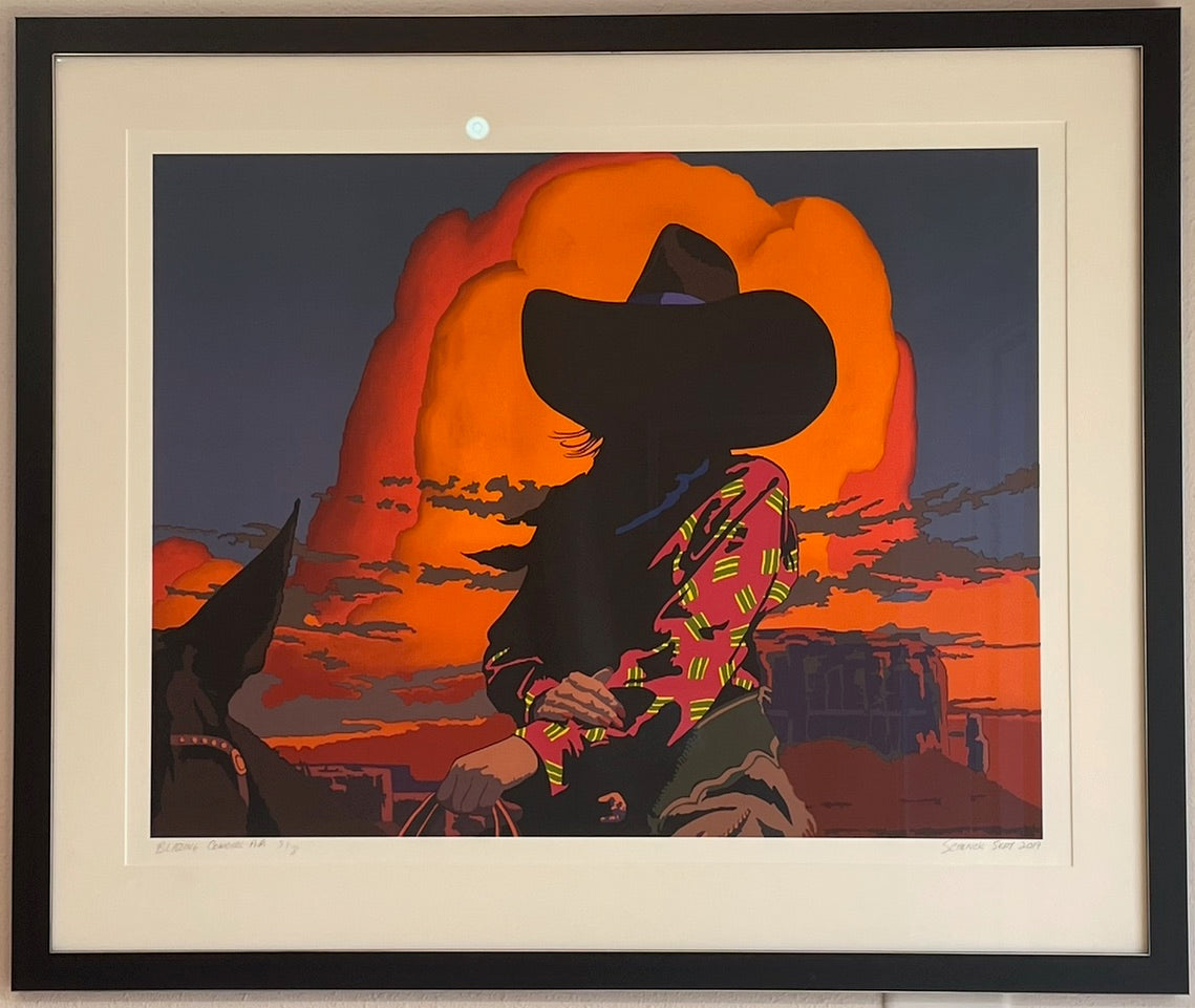 Billy Schenck "Blazing Cowgirl"