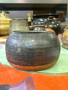 1975 studio pottery with a beautiful mat glaze