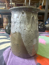 Vintage ceramic vase with beautiful glaze