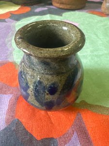 Vintage 2.75” ceramic vessel