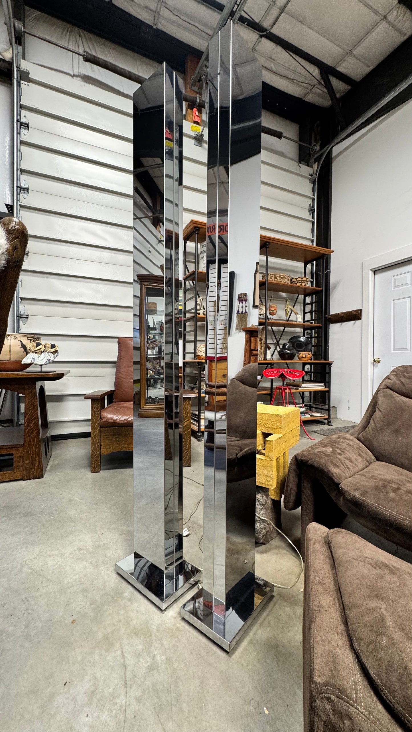 Casella Lighting “Pylon” Floor Lamp (pair)