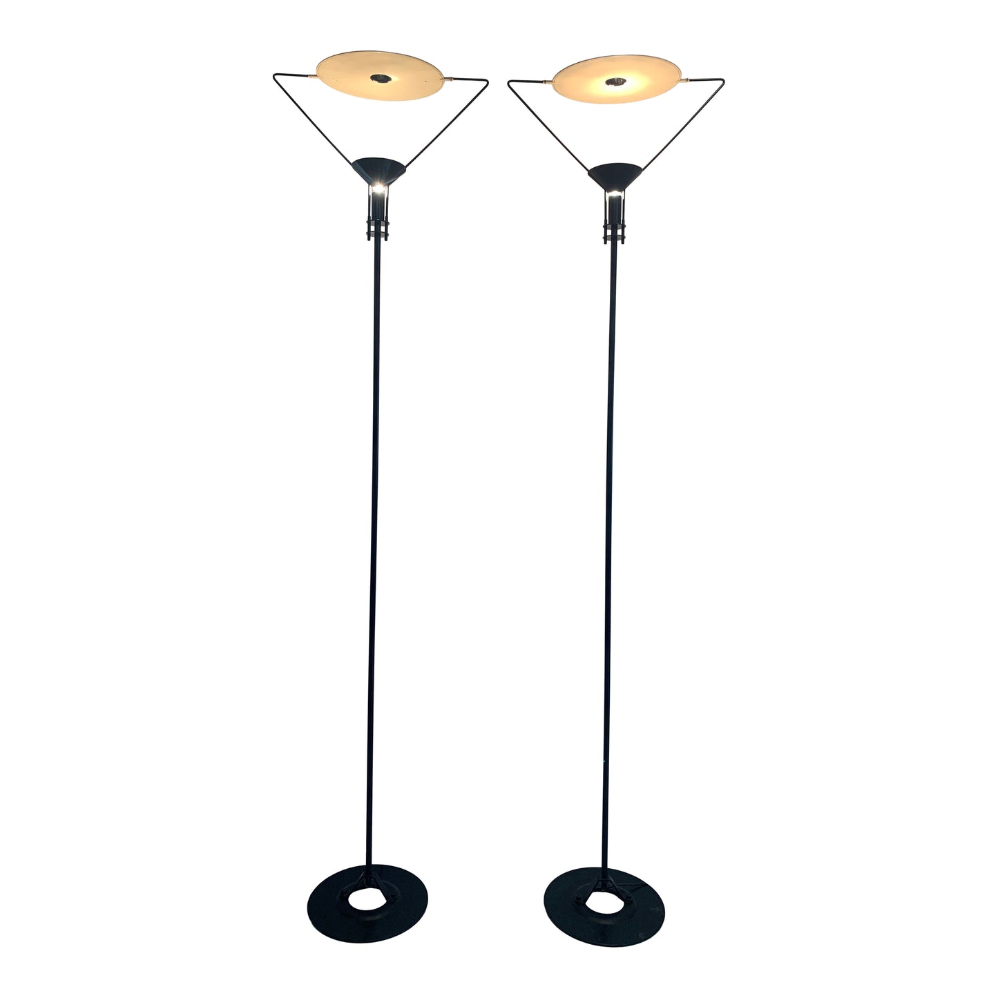 Pair of Artemide - Polifemo Floor Lamp by Carlo Forcolini