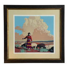 Billy Schenck "The Last Horizon" Serigraph, signed and framed