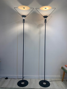 Pair of Artemide - Polifemo Floor Lamp by Carlo Forcolini