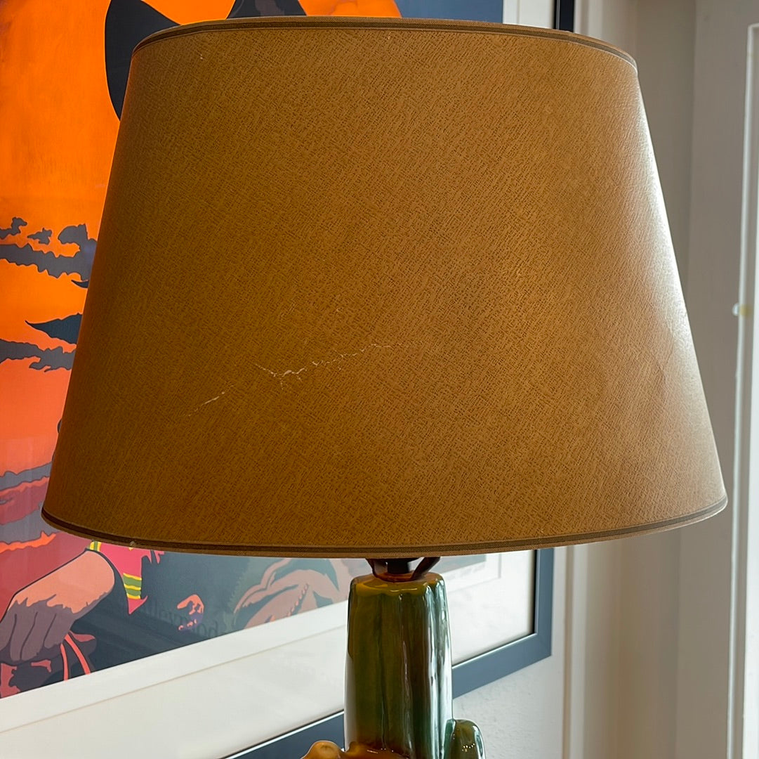 Ceramic Bucking Bronc Table Lamp